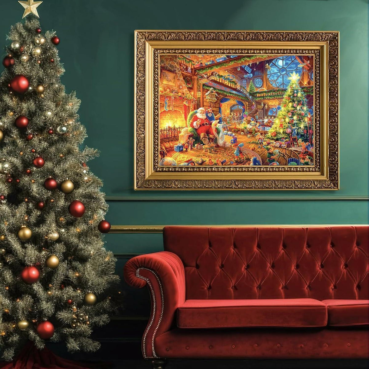 Advent Calendar Puzzle 2026 – 1008-Piece Christmas Jigsaw, 24 Boxes of 42 Pieces, Kids & Adults