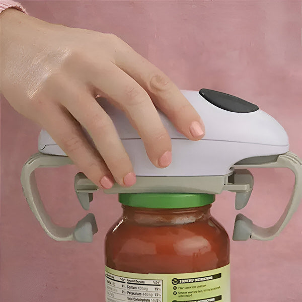 Automatic Electric Jar Opener – Hands-Free Lid Opener for All Sizes