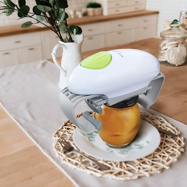 Automatic Electric Jar Opener – Hands-Free Lid Opener for All Sizes