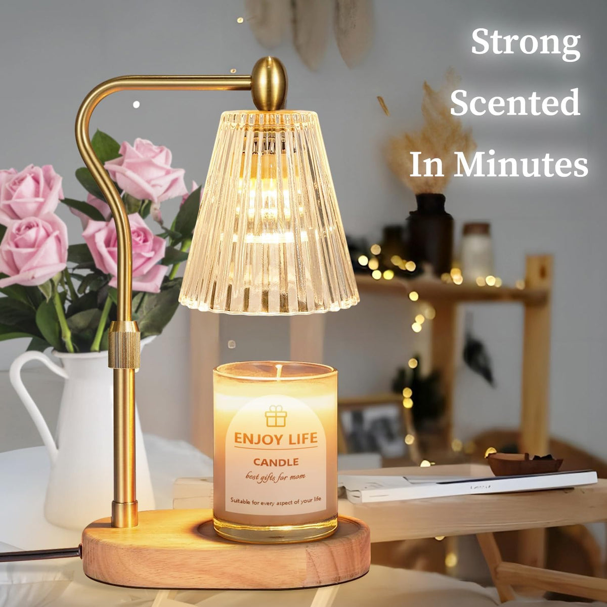 Candle Warmer Lamp – Cosy Glow Flame-Free Melter