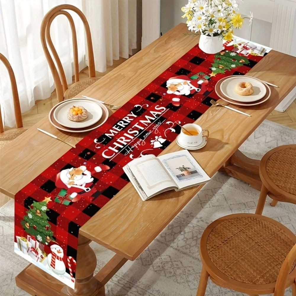 Christmas Table Runner – Festive Holiday Design for Dining Tables