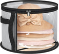 Clear Hat Organiser – Dual-Zip Storage Box for 5 to 7 Wide-Brim Hats 42 x 26 cm