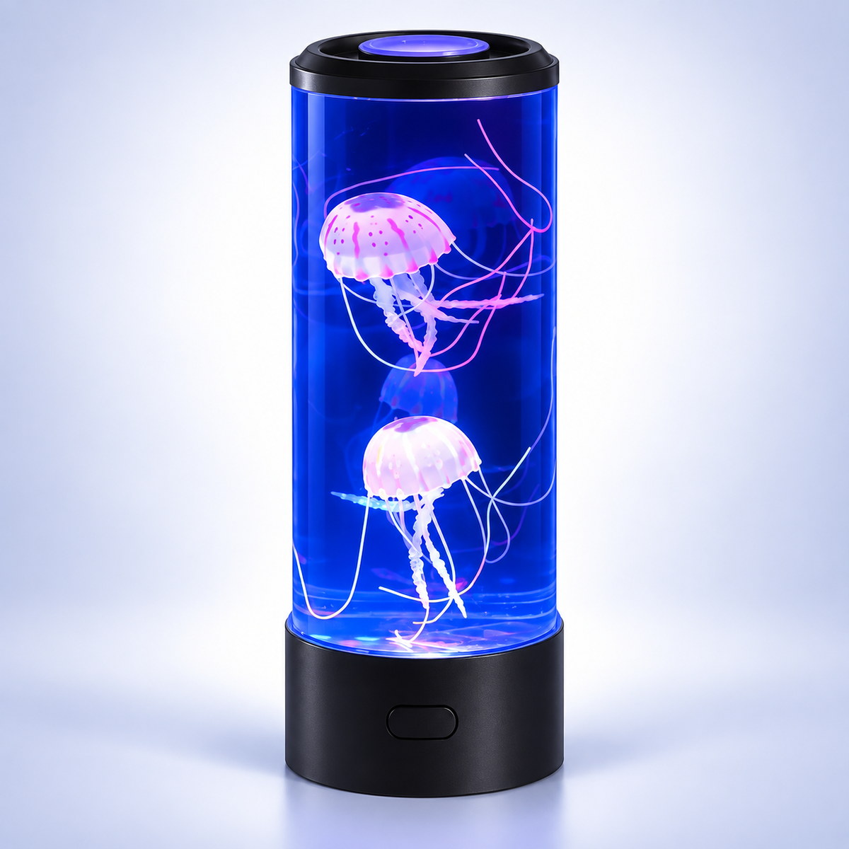 Colour-changing jellyfish lamp USB mood light