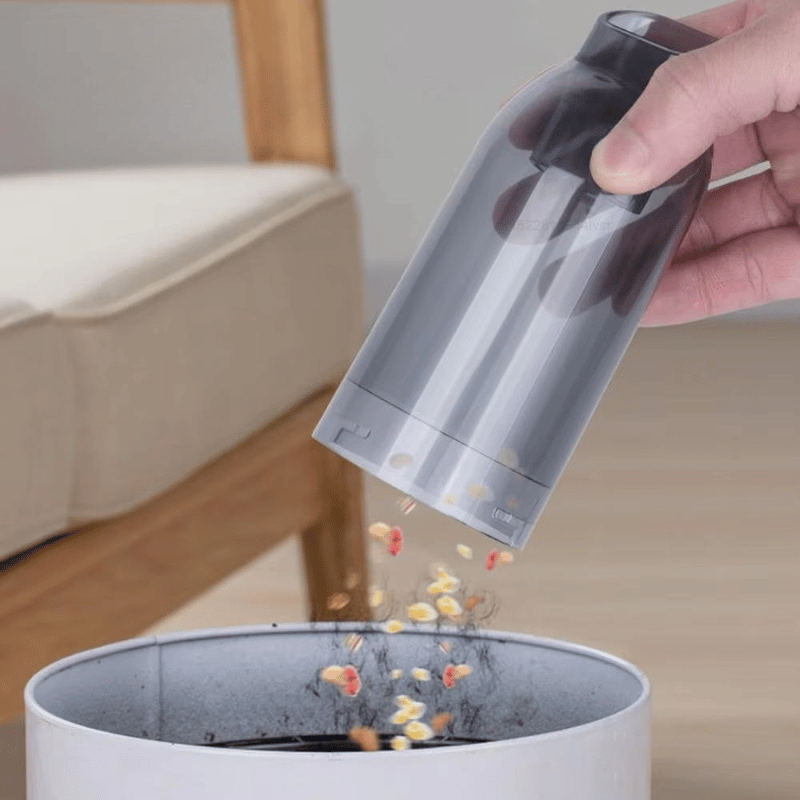 Cordless Car Vacuum – Handheld Vacuum with Attachments & Bag