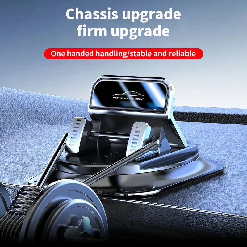Dashboard Phone Holder – 360° Rotating Non-Slip Car Stand