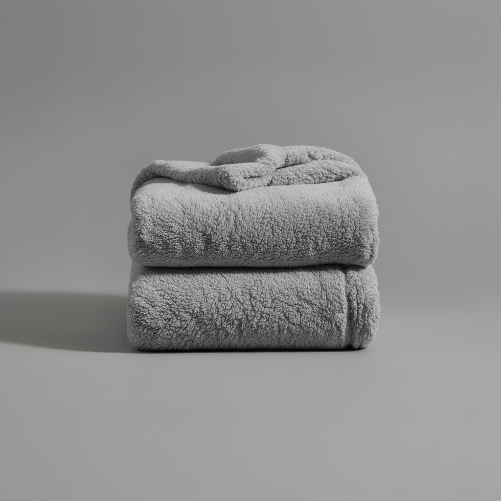 Double-Sided Sherpa Fleece Blanket – Reversible & Warm