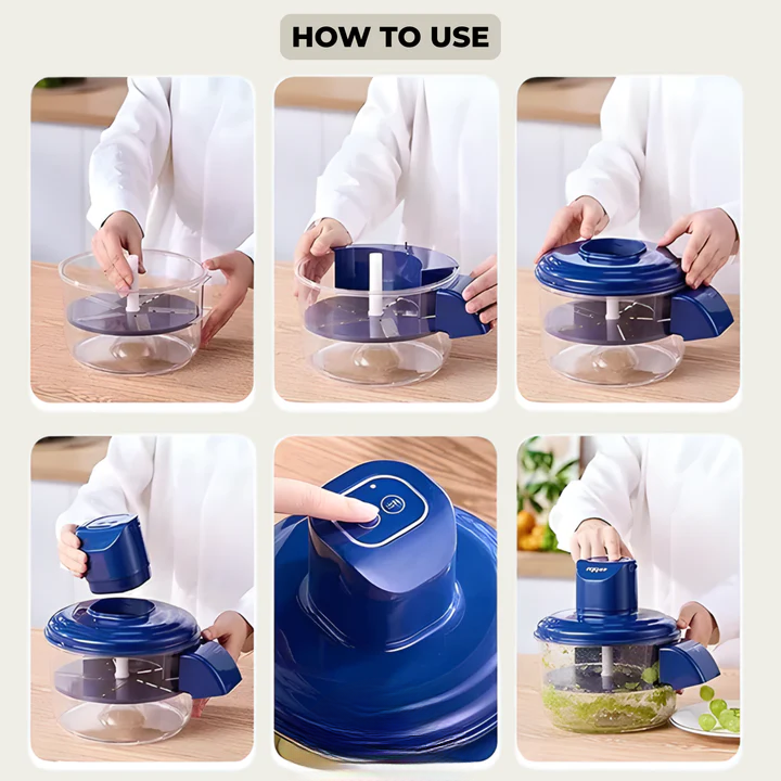 Electric Peeler – Cordless Kitchen Peeler at the Push of a Button