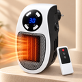 Electric Space Heater – Compact Plug-In Room Heater with Remote Control