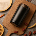 Electric Spice & Coffee Grinder – One-Button Grinding with Clear Lid