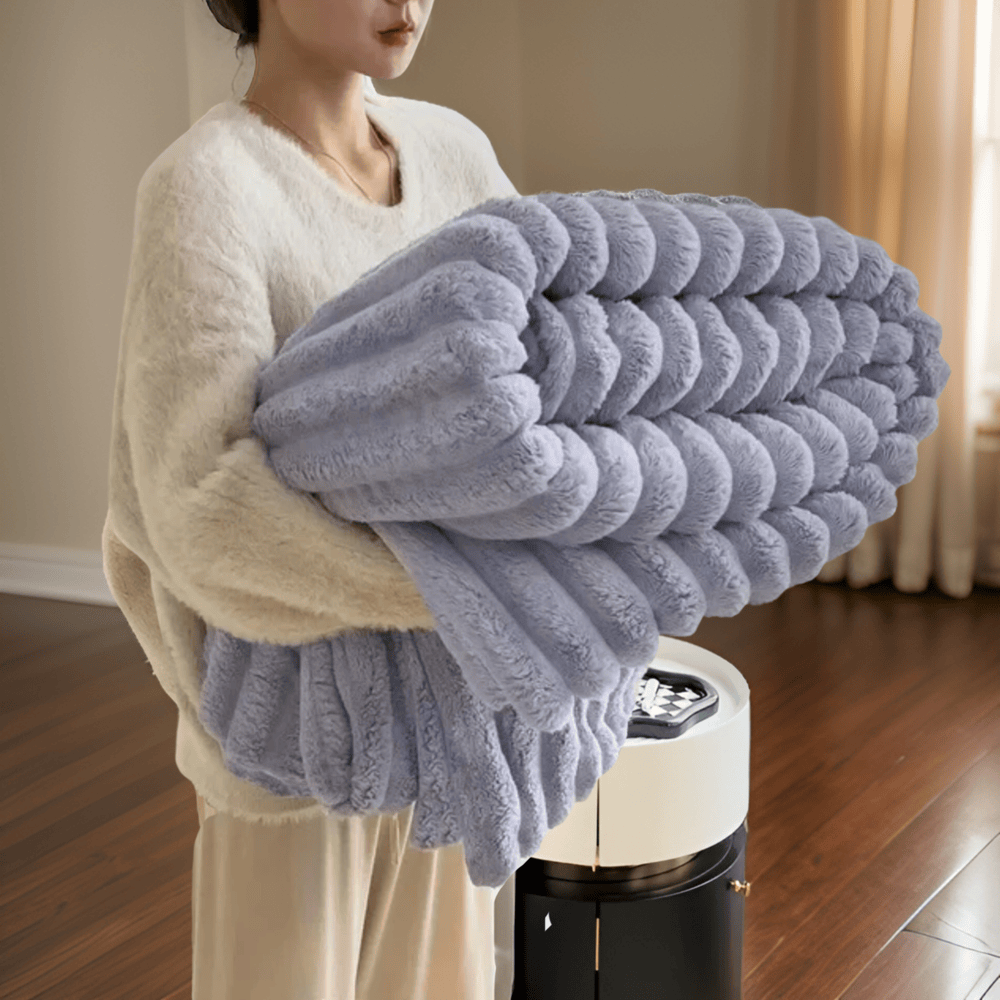 Fleece Throw Blanket – Soft Plush, Large Drape, Multiple Sizes