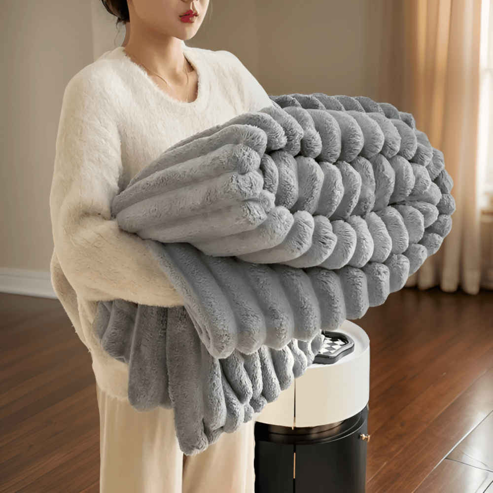 Fleece Throw Blanket – Soft Plush, Large Drape, Multiple Sizes