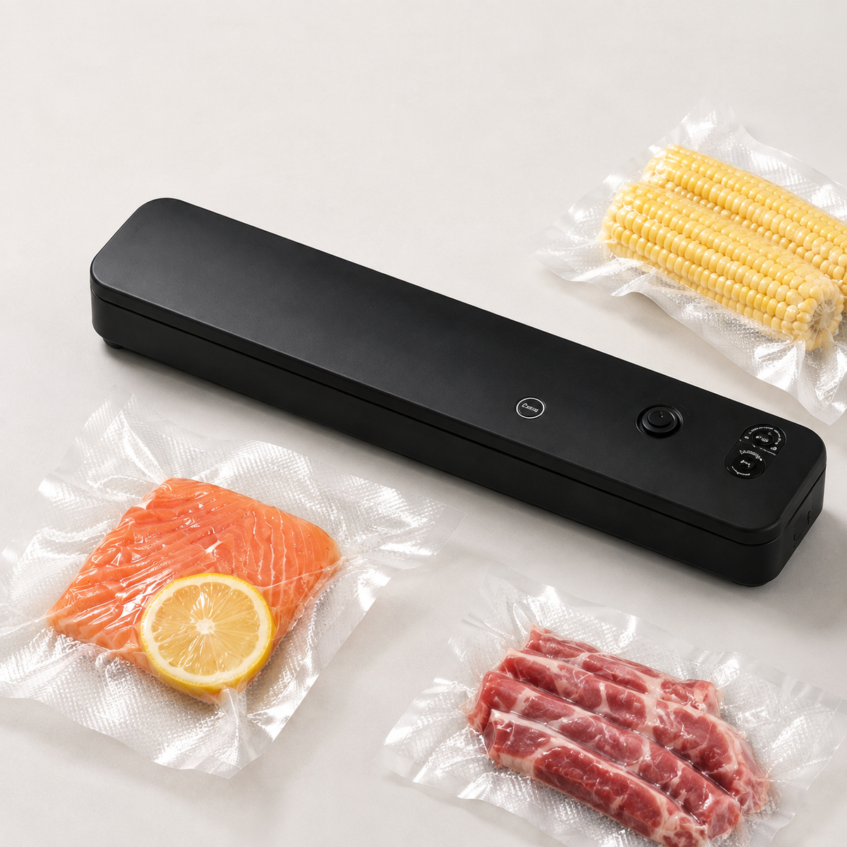 Food Vacuum Sealer – Automatic Compact Countertop Machine