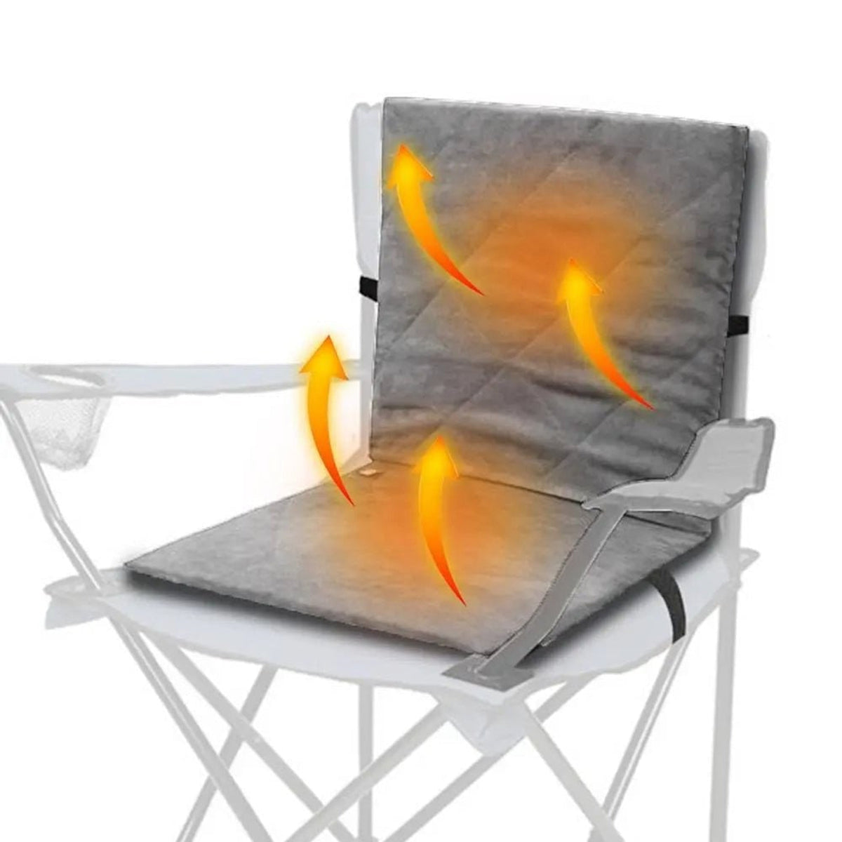 Heated Seat Cushion – Foldable USB Pad with 3 Heat Levels