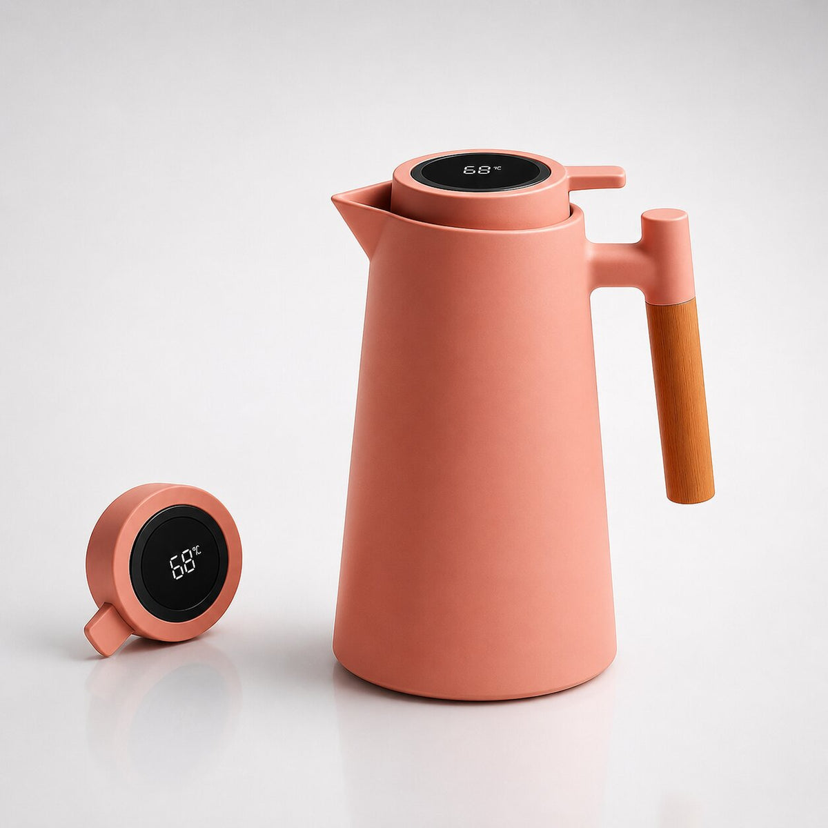 Insulated Flask 1L – Vacuum Thermos with Temperature Display