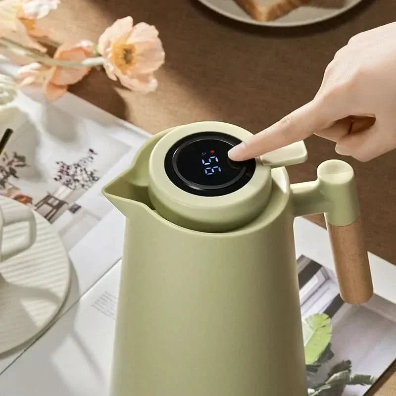 Insulated Flask 1L – Vacuum Thermos with Temperature Display