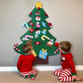 Kids' Felt Christmas Tree – Wall-Hanging Play Decoration