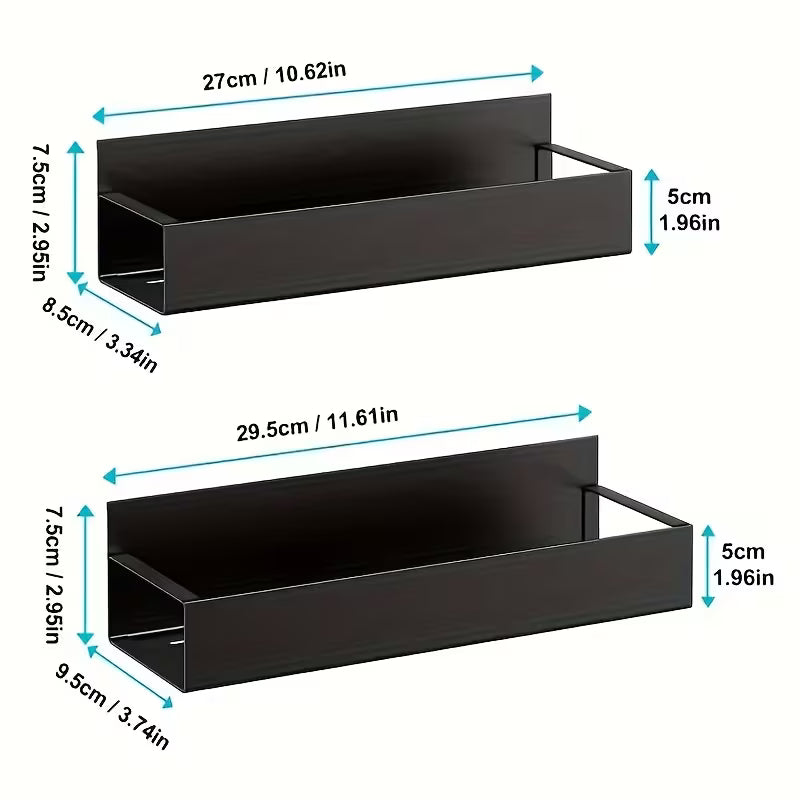 Magnetic Storage Shelf – No-Drill Side Rack for Metal Surfaces