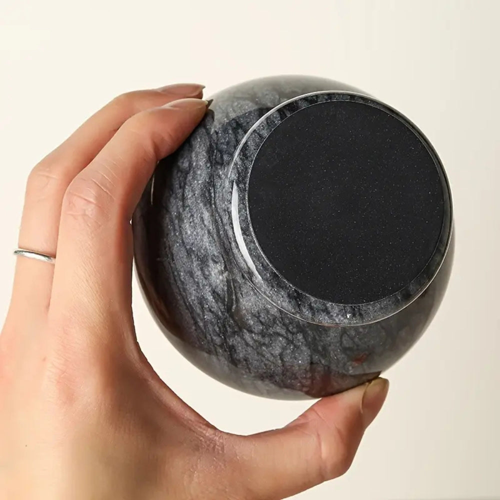 Marble Mortar & Pestle – Spice & Herb Grinder Set