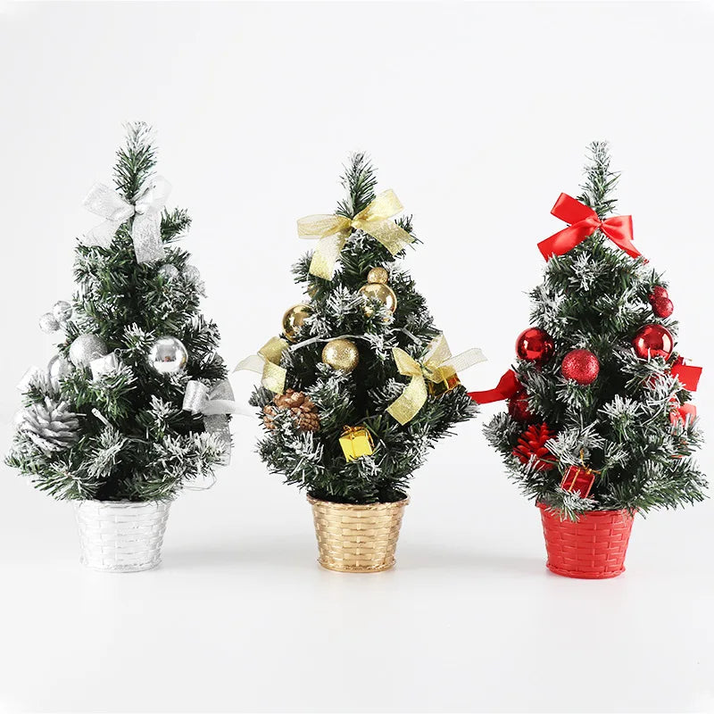Mini Christmas Tree Decoration – Tabletop Festive Tree, Multiple Sizes