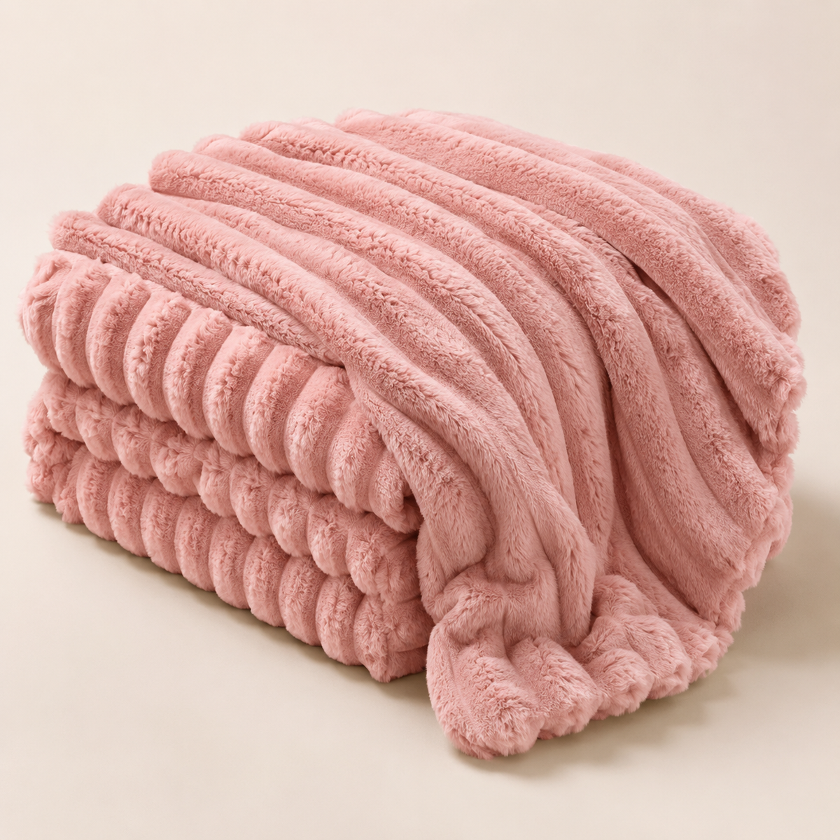 Plush Winter Throw Blanket – Soft & Cosy, Multiple Colours