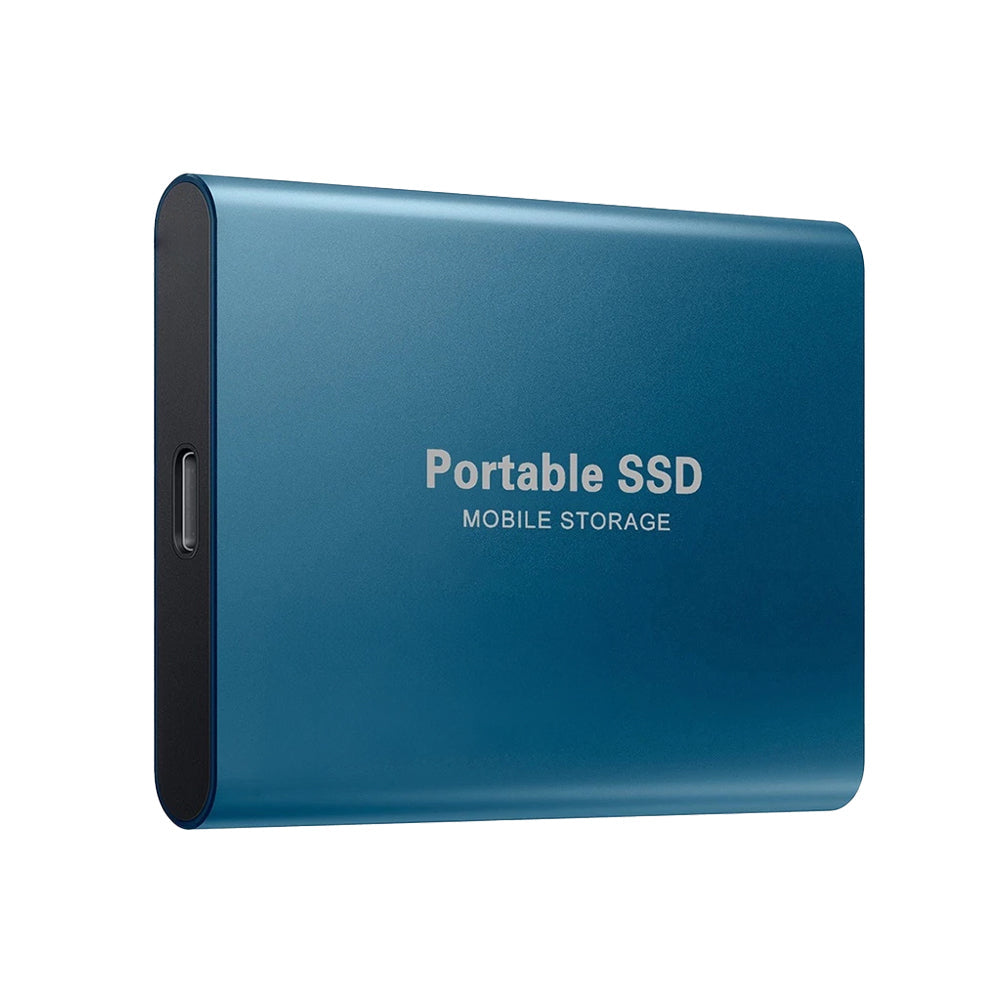 Portable External SSD – 64 GB USB-C USB 3.1 Pocket Drive for Fast File Transfers