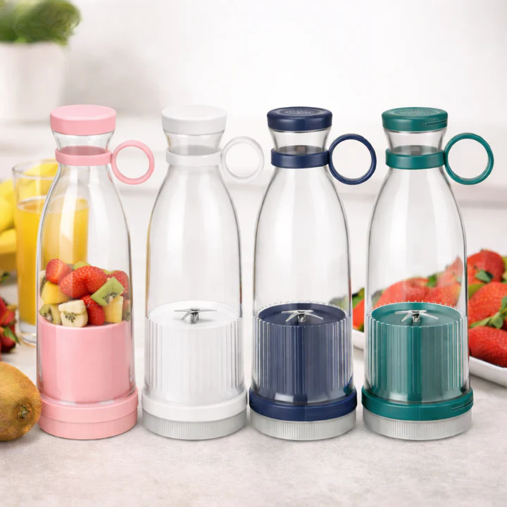 Portable Smoothie Maker – Blend & Drink Cup with Safety Indicator