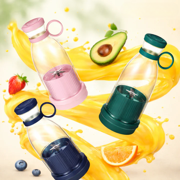 Portable Smoothie Maker – Blend & Drink Cup with Safety Indicator