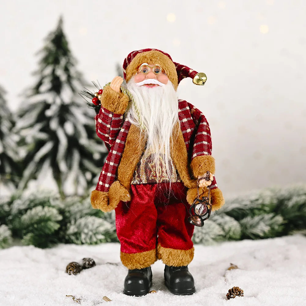 Santa Claus Plush Doll – Christmas Tree & Holiday Decoration