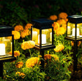 Solar Pathway Lanterns – 8-Pack Hanging Candle Lights