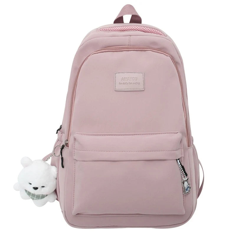 Water-Resistant School Backpack – Multiple Compartments for Books and Laptop