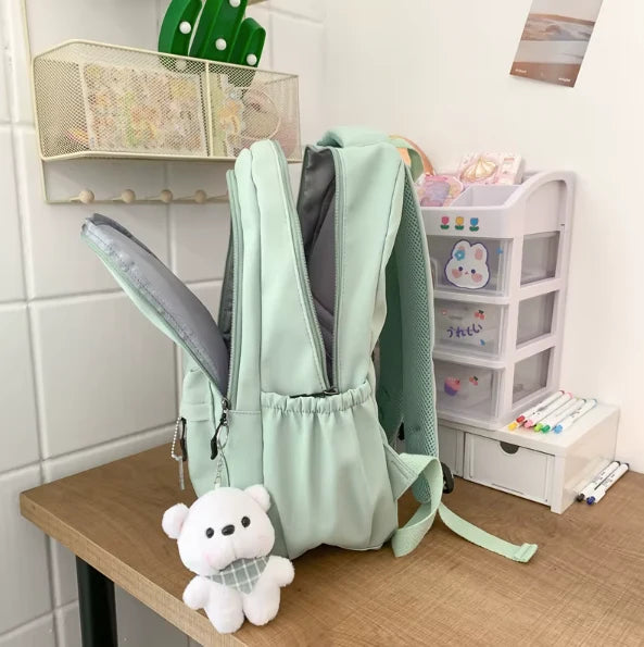 Water-Resistant School Backpack – Multiple Compartments for Books and Laptop