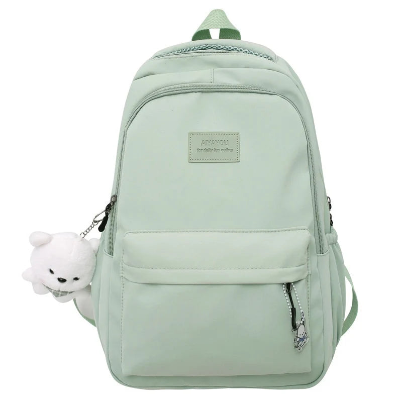 Water-Resistant School Backpack – Multiple Compartments for Books and Laptop